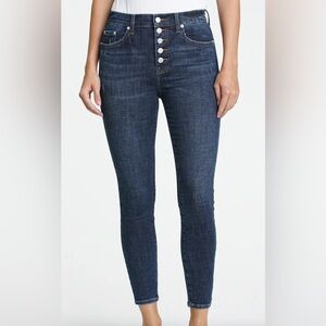 PISTOLA Aline High Rise Button Fly Skinny Jeans